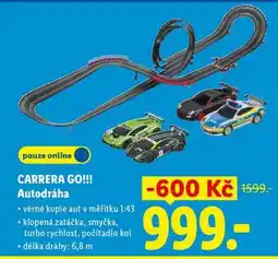 Lidl Carrera GO!!! Autodráha nabídka