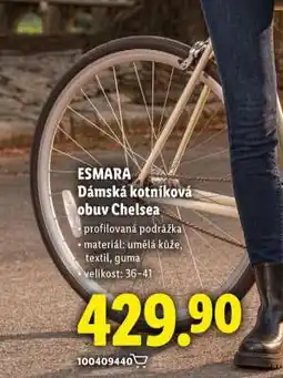 Lidl ESMARA Dámská kotníková obuv Chelsea nabídka