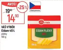 Globus Váš výběr Eidam 45% nabídka