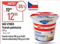 Globus Výska Tvaroh polotučný nabídka