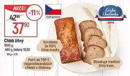 Globus Chléb žitný nabídka