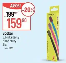 Globus Spokar zubní kartáčky nabídka