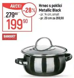 Globus Banquet hrnec s poklicí metallic black nabídka