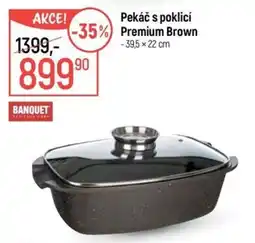 Globus Banquet pekáč s poklicí premium brown nabídka