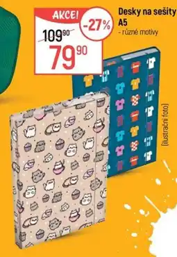 Globus Desky na sešity A5 nabídka