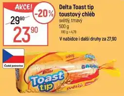Globus Delta Toast tip nabídka