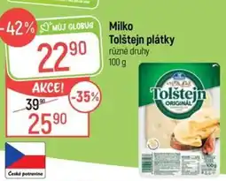 Globus Milko Tolštejn plátky nabídka