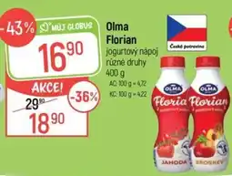 Globus Olma Florian jogurtový nápoj nabídka