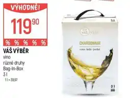 Globus Váš výběr vino nabídka