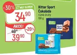 Globus Ritter Sport Čokoláda nabídka