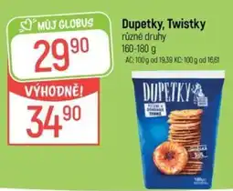 Globus Dupetky Twistky nabídka