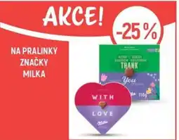 Globus Milka pralinky nabídka