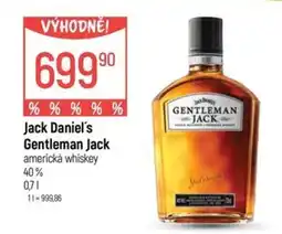 Globus Jack Daniel's Gentleman Jack nabídka