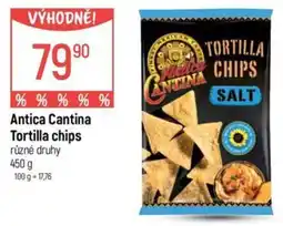 Globus Antica Cantina Tortilla chips nabídka