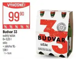 Globus Budvar ležák nabídka