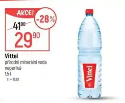 Globus Vittel přírodní minerální voda neperlivá nabídka