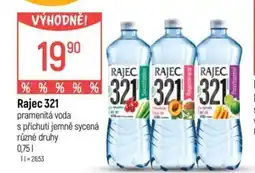Globus Rajec 321 pramenitá voda s příchutí jemně sycená různé druhy nabídka