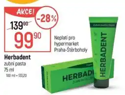 Globus Herbadent zubní pasta nabídka