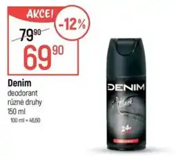 Globus Denim deodorant různé druhy nabídka
