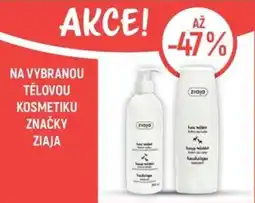 Globus Ziaja tělová kosmetika nabídka