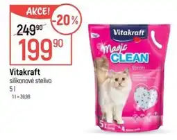 Globus Vitakraft silikonové stelivo nabídka