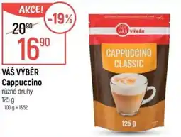 Globus Váš výběr Cappuccino nabídka