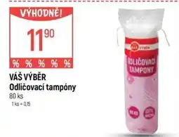 Globus Váš výběr odličovací tampóny nabídka