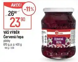 Globus Váš výběr červená řepa plátky nabídka
