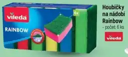 Globus Vileda houbičky na nádobí rainbow nabídka