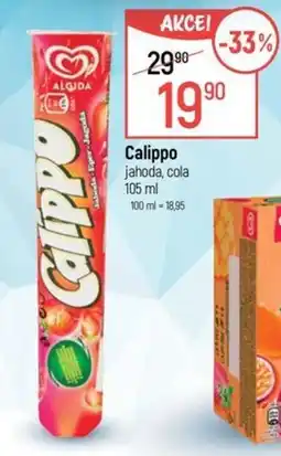 Globus Calippo jahoda, cola nabídka