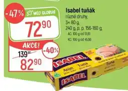 Globus Isabel tuňák nabídka