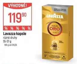 Globus Lavazza kapsle nabídka
