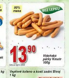 Lidl Vídeňské párky bez lepku nabídka