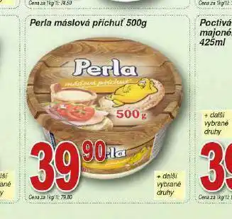 Lidl Perla máslová příchuť nabídka