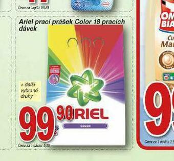 Lidl Ariel prací prostředek nabídka