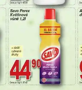 Lidl Savo perex květinová vůně nabídka