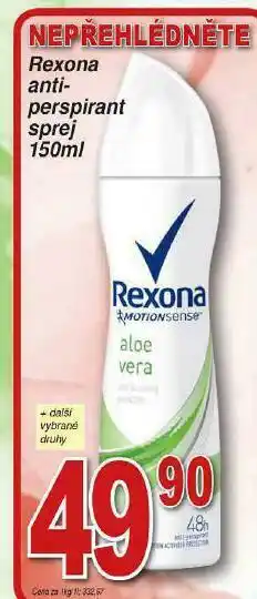 Lidl Rexona antiperpirant nabídka