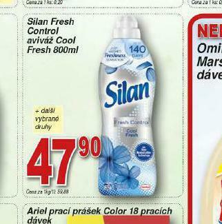 Lidl Silan fresh control aviváž nabídka