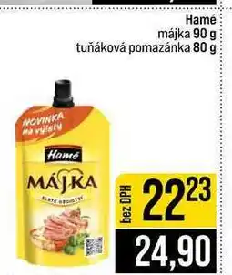 Jip Hamé májka 90 g tuňáková pomazánka 80 g nabídka