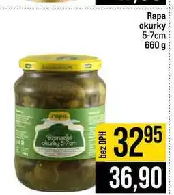 Jip Rapa okurky 5-7cm nabídka