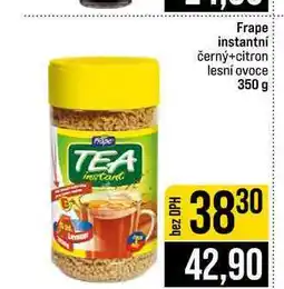 Jip Frape instantní černý+citron lesní ovoce 350 g nabídka