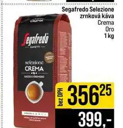 Jip Segafredo Selezione zrnková káva Crema Oro nabídka