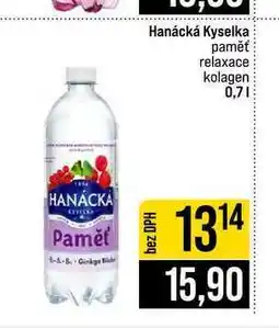 Jip Hanácká Kyselka paměť relaxace kolagen nabídka