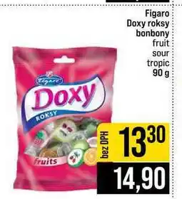 Jip Figaro Doxy roksy bonbony fruit sour tropic nabídka