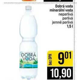 Jip Dobrá voda minerální voda neperlivá perlivá jemně perlivá nabídka