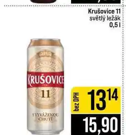 Jip Krušovice 11 světlý ležák nabídka