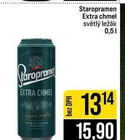 Jip Staropramen Extra chmel světlý ležák nabídka