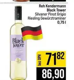 Jip Reh Kendermann Black Tower Silvaner Pinot Grigio Riesling Gewürztraminer nabídka