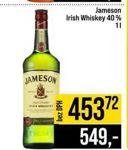Jip Jameson Irish Whiskey 40% nabídka