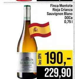 Jip Finca Montote Rioja Crianza Sauvignon Blanc DOCa nabídka